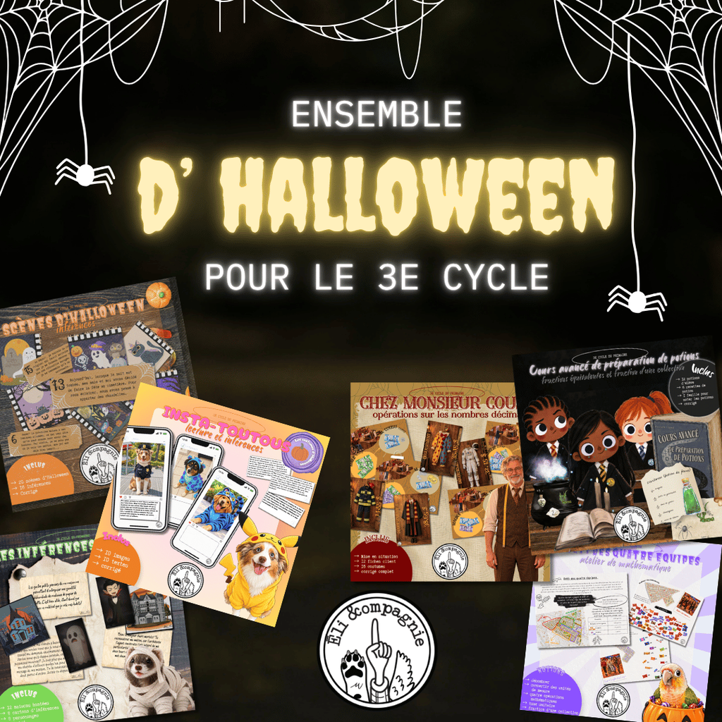 [MULTI-P-EN-0007] Ateliers d'Halloween au 3e cycle